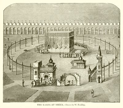The Kaaba at Mecca by English School