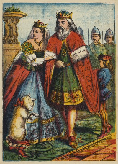 The King and Princess Visit the Marquis by English School
