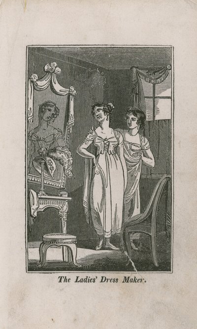 The Ladies Dress Maker by English School