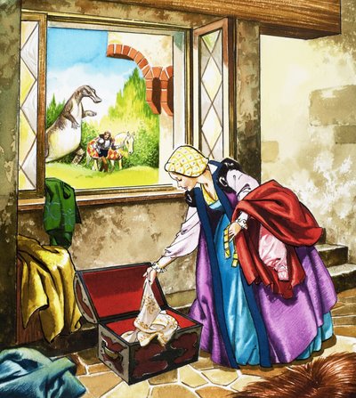 The Lady and the Dragon by English School