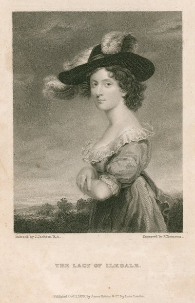 The Lady of Ilkdale by English School