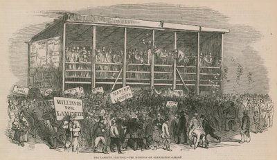The Lambeth Election by English School