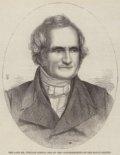 The Late Mr William Spence, One of the Vice-Presidents of the Royal Society by English School