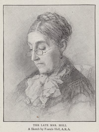 The Late Mrs Holl by English School