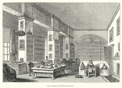 The Library at Edgeworthstown by English School