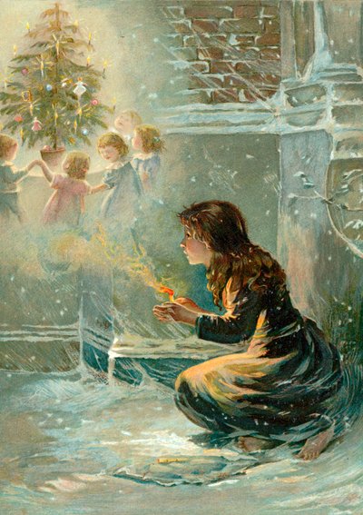 The Little Match Girl by English School