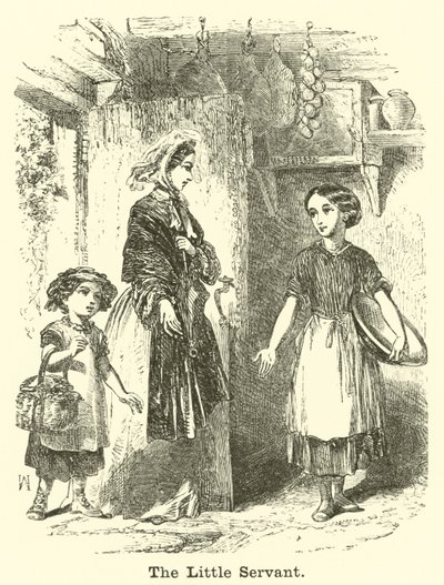The Little Servant by English School