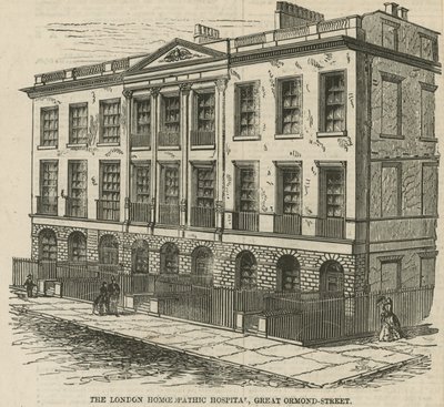 The London Homoeopathic Hospital, Great Ormond Street by English School