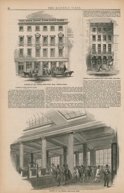The London Joint Stock Bank by English School