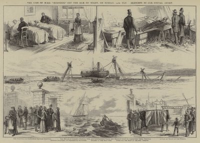 The Loss of HMS "Eurydice" off the Isle of Wight, on Sunday, 24th ult by English School