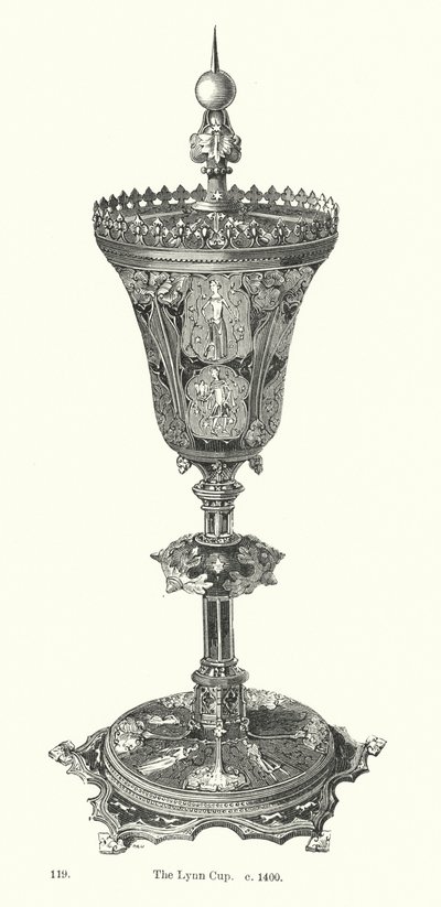 The Lynn Cup, c 1400 by English School
