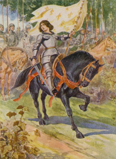 The Maid of Orleans by English School