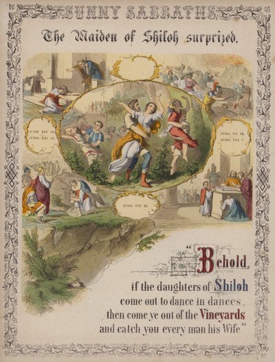 The Maiden of Shiloh Surprised by English School