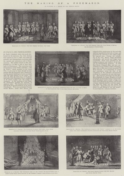 The Making of a Freemason by English School