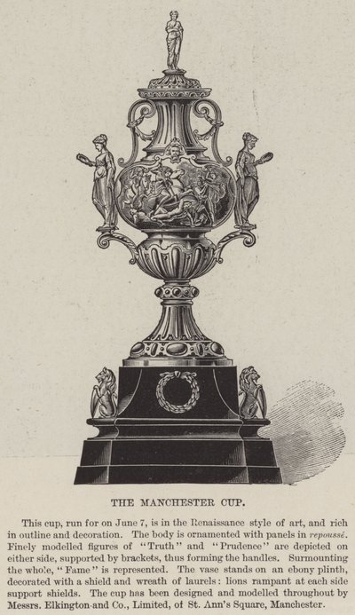 The Manchester Cup by English School