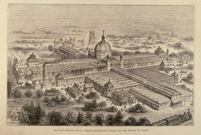 The Manchester Royal Jubilee Exhibition, Opened by the Prince of Wales by English School