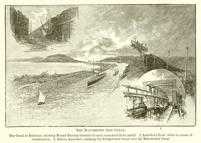 The Manchester Ship Canal by English School