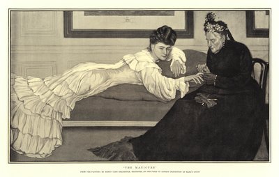 The Manicure by English School