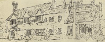 The Manor House, c 1770 by English School
