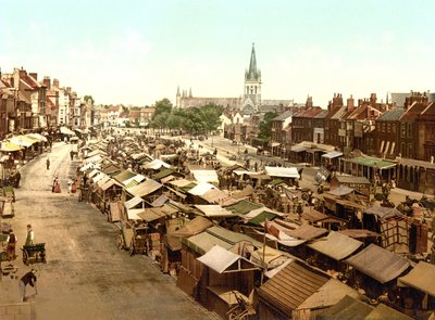 The Market, Yarmouth by English School
