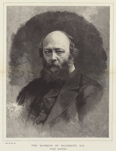The Marquis of Salisbury, KG, Prime Minister by English School