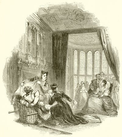 The Merry Wives of Windsor by English School