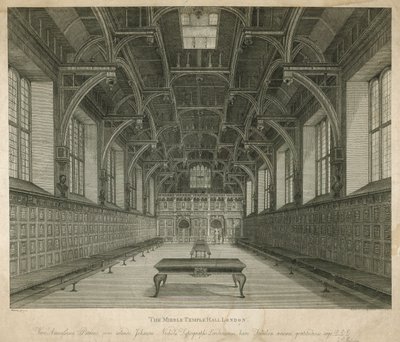 The Middle Temple Hall, London by English School