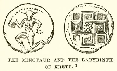 The Minotaur and the Labyrinth of Krete by English School