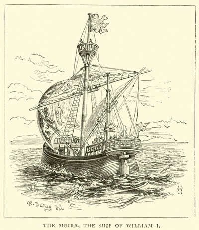 The Moira, the ship of William I by English School