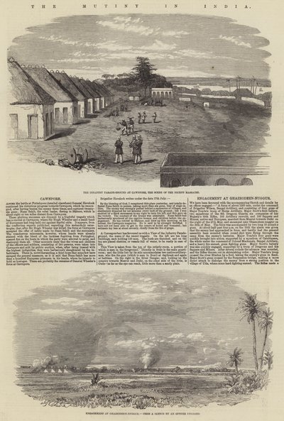 The Mutiny in India by English School