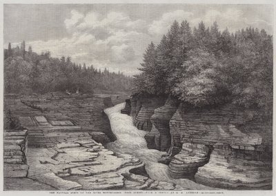 The Natural Steps on the River Montmorency, near Quebec by English School