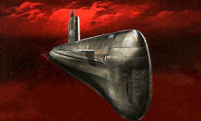 The Nautilus, the First Atomic-Powered Submarine by English School