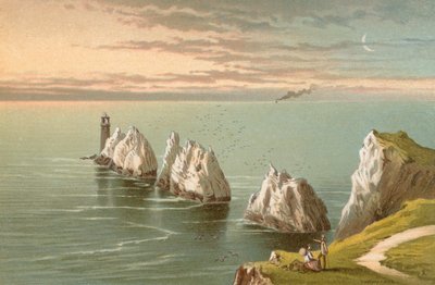 The Needles--Isle of Wight by English School