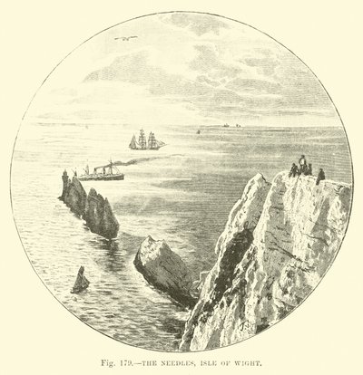 The Needles, Isle of Wight by English School