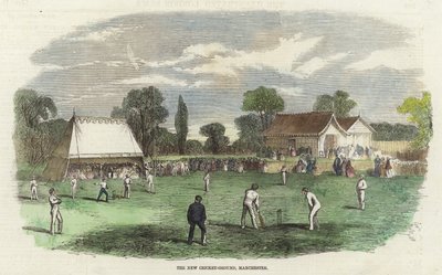 The New Cricket Ground, Manchester by English School