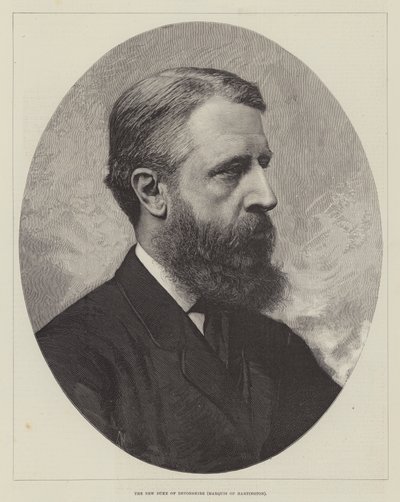 The New Duke of Devonshire, Marquis of Hartington by English School