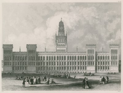 The New Record Office, Rolls Buildings by English School