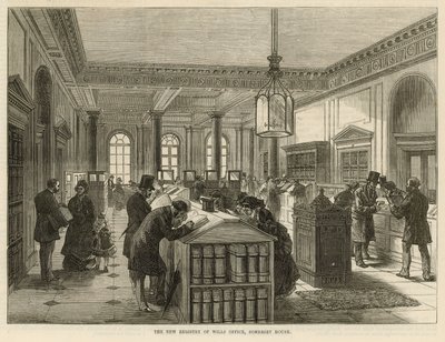 The New Registry of Wills Office by English School