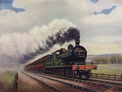 The Newcastle and Sheffield Express between Darlington and York, the fastest regular booked run by English School