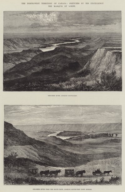 The North-West Territory of Canada by English School
