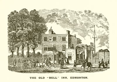 The Old Bell Inn at Edmonton by English School