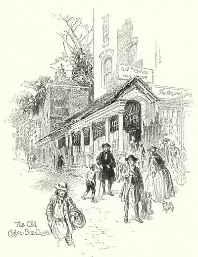 The Old Chelsea Bun-House by English School