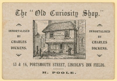 The Old Curiosity Shop, Portsmouth Street, Lincoln