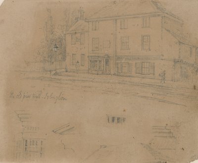 The Old Pied Bull Inn, Islington by English School