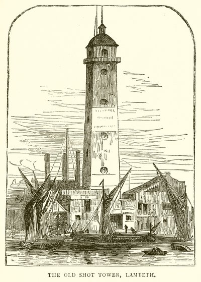 The Old Shot Tower, Lambeth by English School