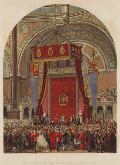 The Opening of the International Exhibition by English School