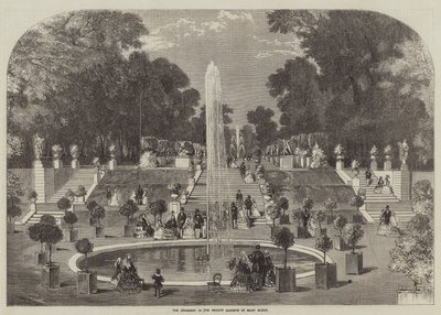 The Orangery in the Private Gardens of Saint Cloud by English School