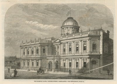 The Oriental Baths on Victoria Street by English School