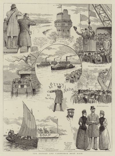 The Oxford and Cambridge Boat Race by English School