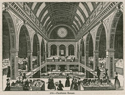 The Pantheon Bazaar, Oxford Street, London by English School